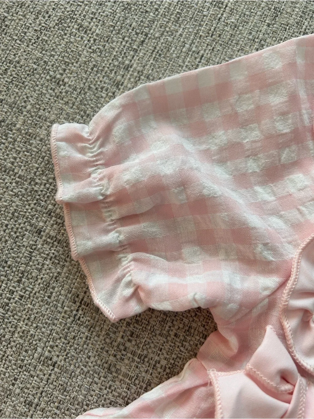 NWT Pink Embroidered Seersucker Dress w “Birthday Girl”. Size 2/3